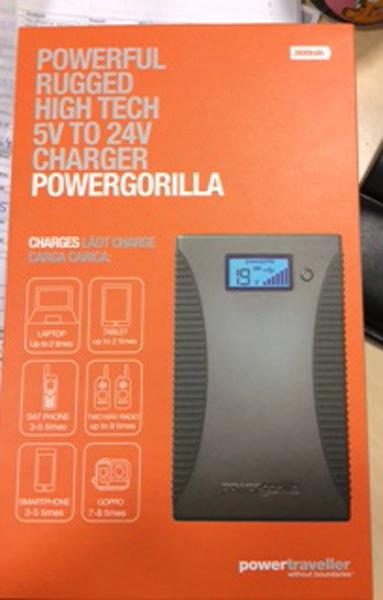 Power traveller — Power Gorilla Charger and Power traveller Mini G