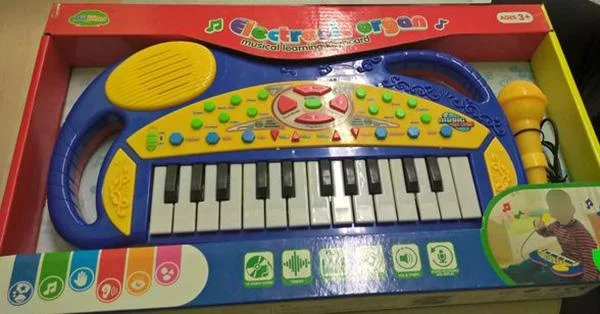 Electronic organ - musical learning keyboard