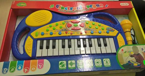 Electronic organ - musical learning keyboard