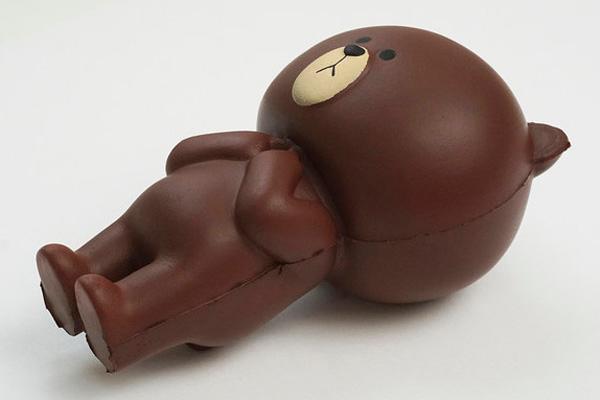 Super Cute 11CM Squishy Brown Bear