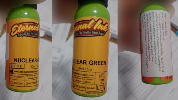 Eternal Ink — NUCLEAR GREEN