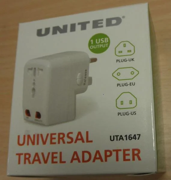 UNITED — Universal Travel Adapter