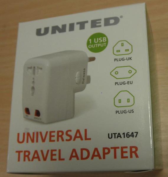 UNITED — Universal Travel Adapter