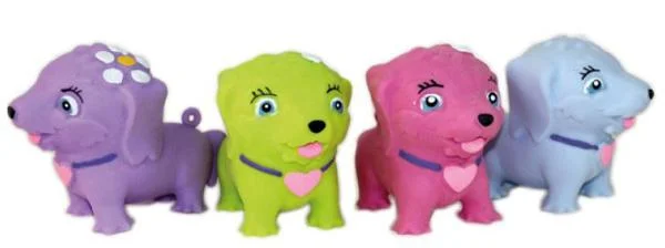 Tous à la plage — Bébé chien lumineux