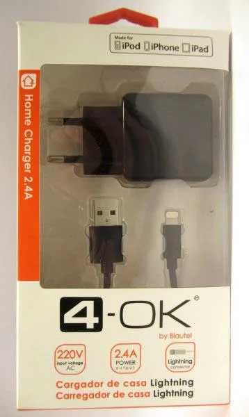 4-OK — Home charger 2.4A