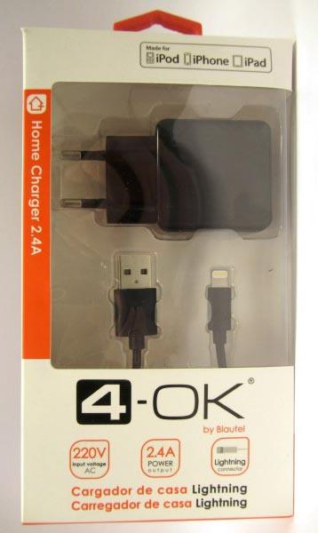 4-OK — Home charger 2.4A