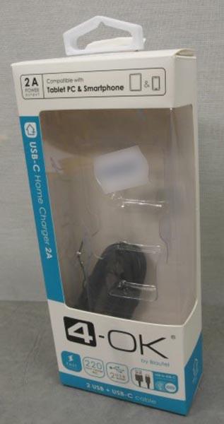 4-OK — USB-C Home Charger 2A