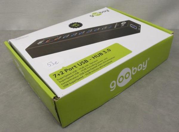 goobay — 7+2 Port USB - HUB 3.0