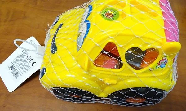 Sandy Beach Toys / BIGTOYS — Autko edukacyjne 18 cm Sorter