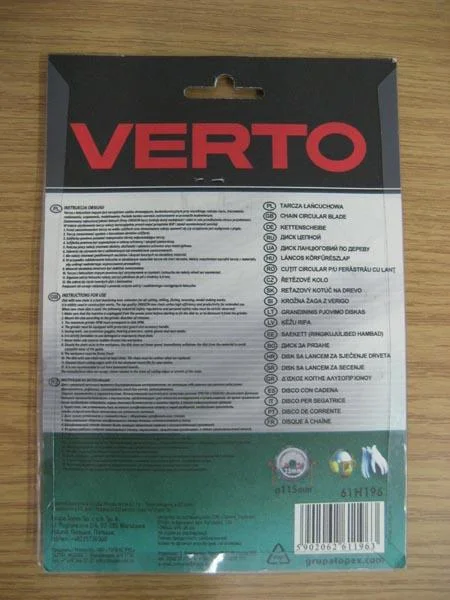 VERTO — Chain saw blade