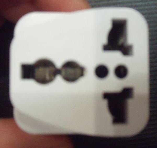 AS — Travel plug adapter