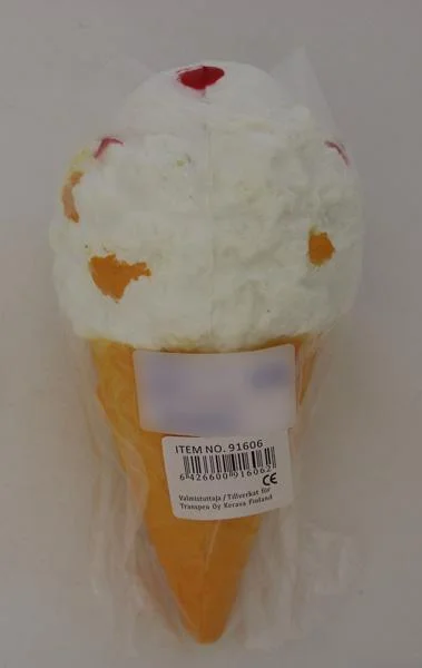 Soft plastic toy
