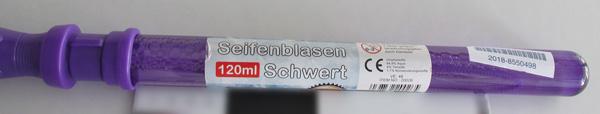 Seifenblasen Schwert