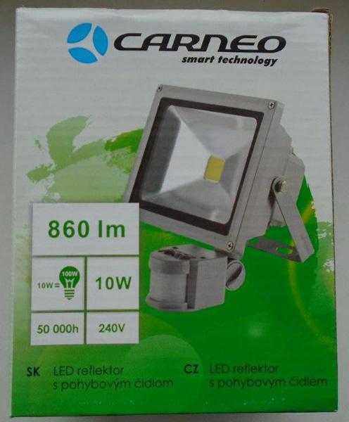 Carneo — LED reflektor s pohybovym cidlom