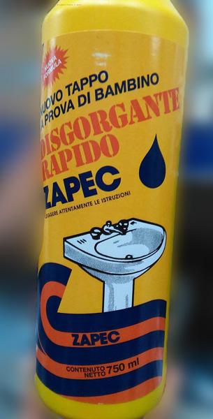 ZAPEC — DISGORGANTE RAPIDO ZAPEC