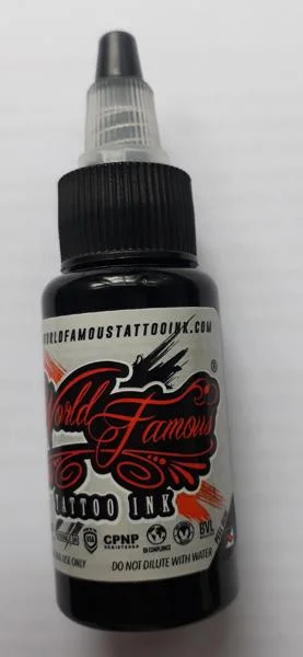 World famous tattoo ink — Black Sabbath