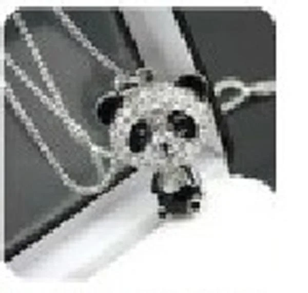 Rhinestone Cute Little Panda