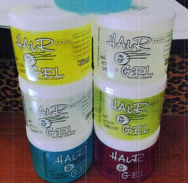 EDITT COSMETICS — Hair gel With PRO – Vitamin B5 – gél na vlasy