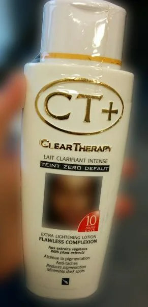 CT+ — Clear Therapy, extra lightening lotion