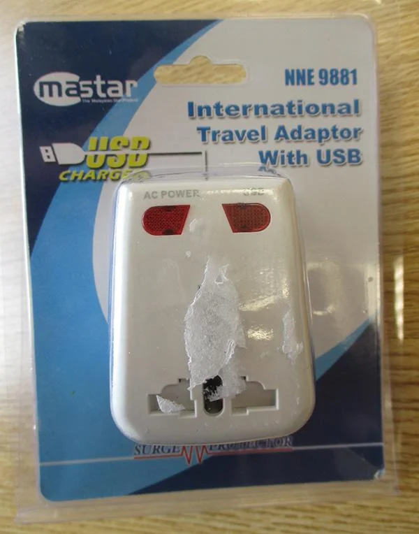 Mastar — International Travel Adaptor with USB