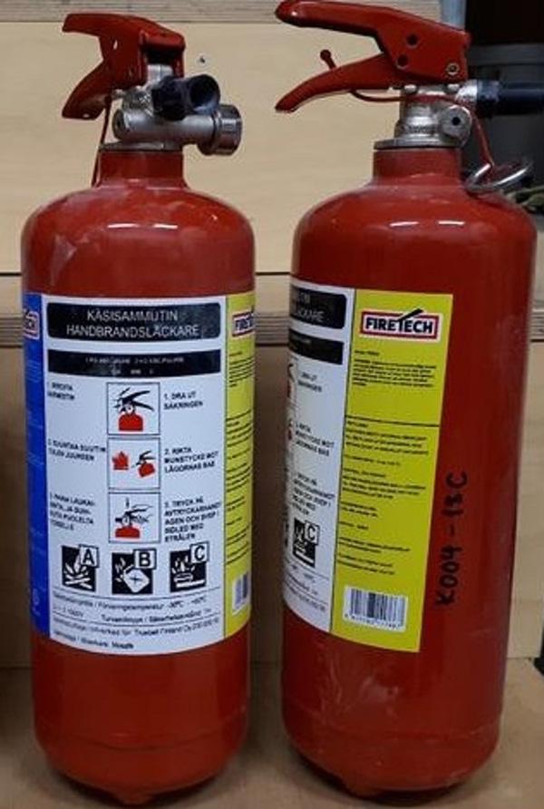 Firetech — käsisammutin