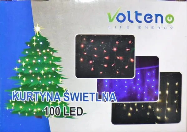 VOLTENO Life Energy — Kurtyna Swietlna 100 LED