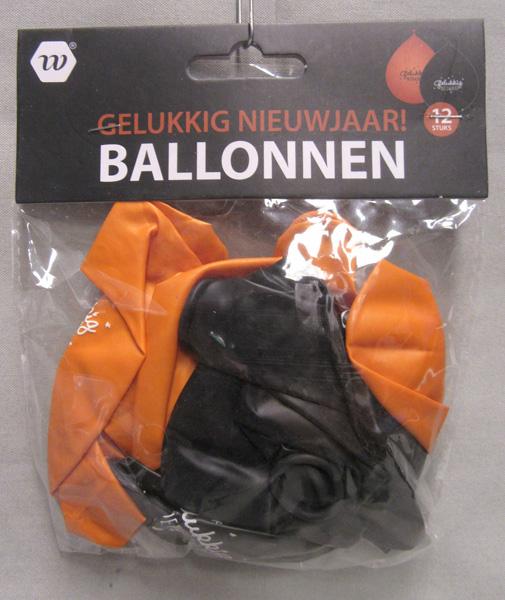 D&F — Gelukkig Nieuwjaar! Ballonnen