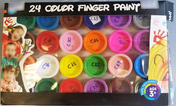 ARTOYS — 24 COLOR FINGER PAINT