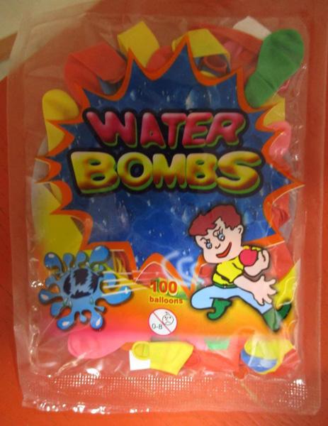 Out of the blue — WATER BOMBS