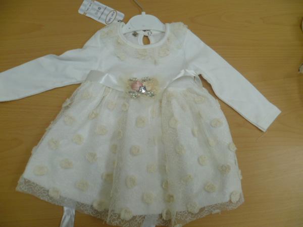 PUAN BABY — Papatya Dantelli Elbise