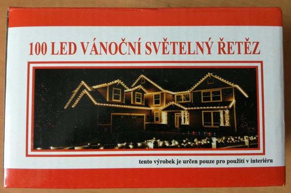 L&S — 100 LED VÁNOČNÍ SVĚTELNÝ ŘETĚZ