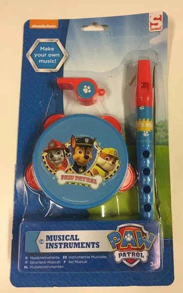 Nickelodeon, SAMBRO — Paw Patrol Musical Instruments