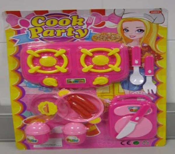 Amatoys — Fast Food Play Set, Cook Party and Tea Set