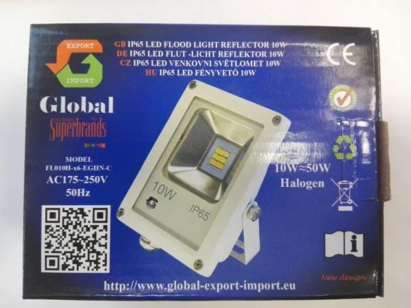 Global — IP65 LED FLOOD LIGHT REFLECTOR 10W