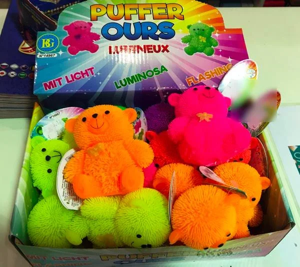B&G International — PUFFER OURS LUMINEUX/MIT LICHT/FLASHING/LUMINOSA