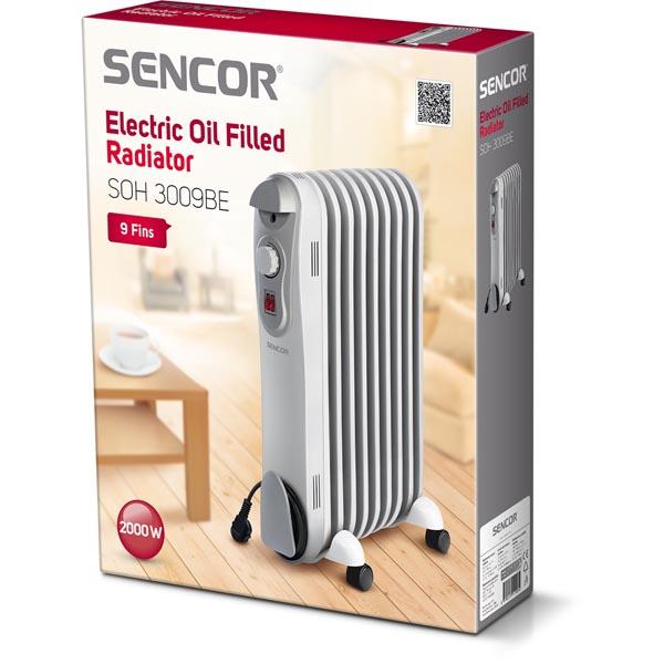 SENCOR — Electric Oil Filled Radiator