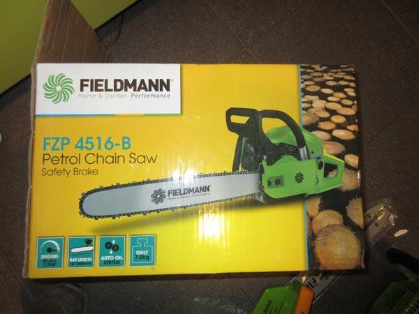 FIELDMANN — Petrol Chain Saw