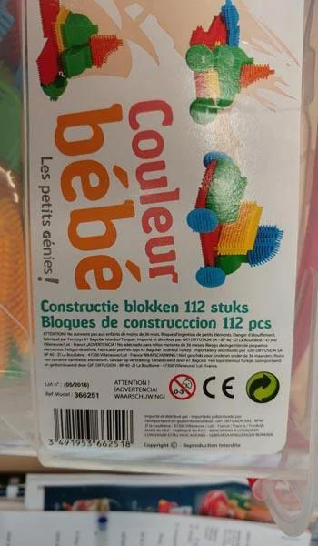Couleur bébé — Blocs de Construction