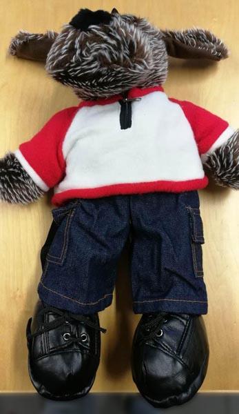 Soft-toy backpack