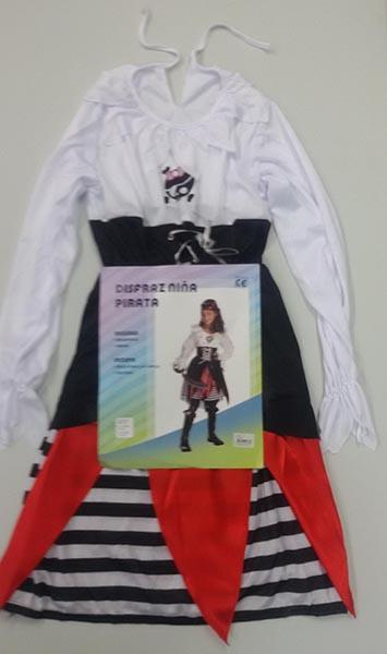 DISFRAZ NINA PIRATA
