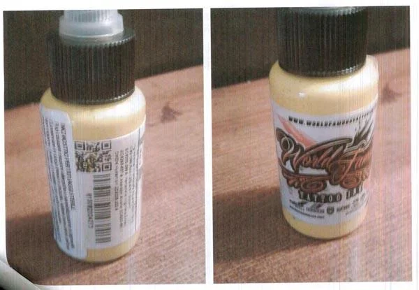 World Famous Tattoo ink — GREAT WALL YELLOW