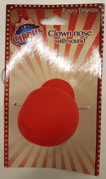 Funny Fashion — Clown nose with sound