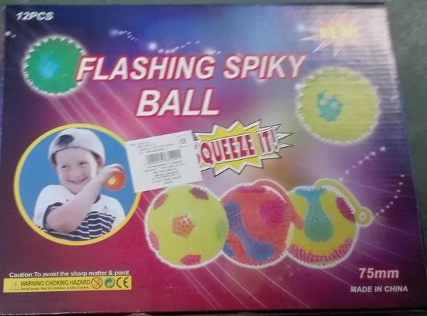 Flashing Spiky Ball