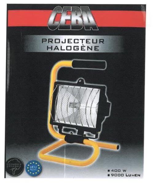 CEBA — Projecteur Halogène
