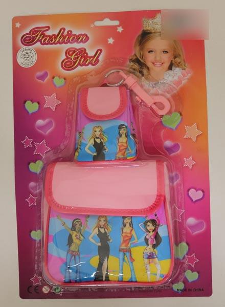 Fashion Girl — Toy plastic purse set