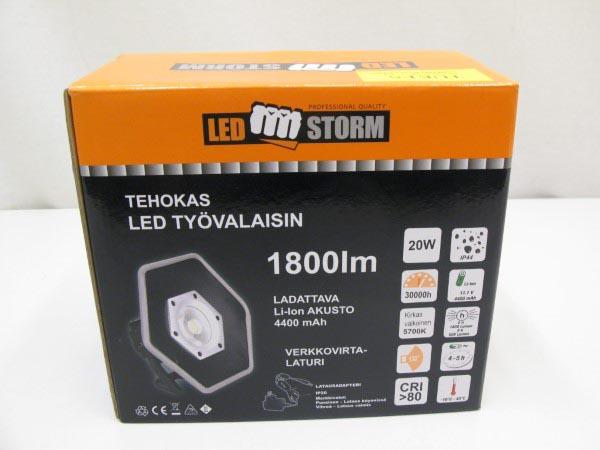 LED Storm — Tehokas LED työvalaisin