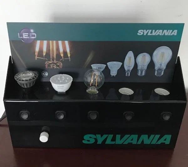 Sylvania — Lamp display box
