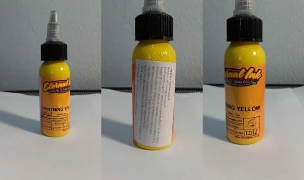 Eternal Ink. — LIGHTNING YELLOW