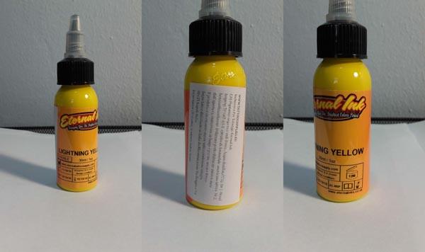 Eternal Ink. — LIGHTNING YELLOW