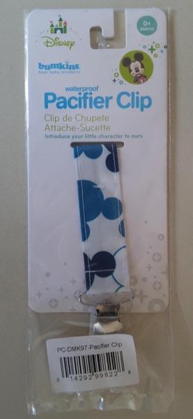 BUMKINS — Waterproof pacifier clip